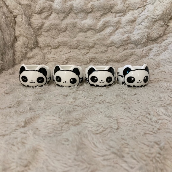 NWOT Happy Tea Time Panda Set - Picture 10 of 16